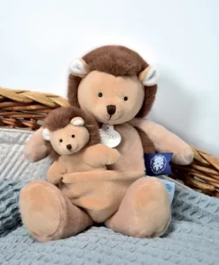 Doudou et Compagnie Peluche Hérisson avec bébé - 25 cm - Unicef> Peluches