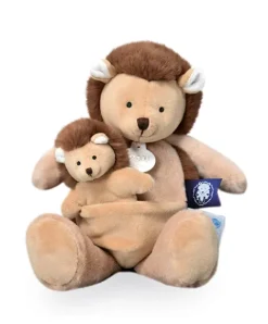 Doudou et Compagnie Peluche Hérisson avec bébé - 25 cm - Unicef> Peluches