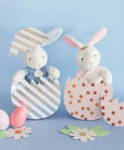 Doudou et Compagnie Peluche lapin matelot bleu - 25 cm><noscript><img width=