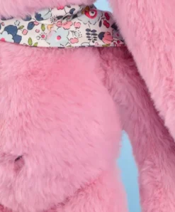 Doudou et Compagnie Peluche lapin Rose 35 cm - Lapin Fleurette><noscript><img width=