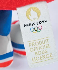 Doudou et Compagnie Peluche Mascotte Officielle Jeux Olympiques Paris 2024 - 50 cm><noscript><img width=