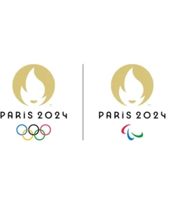 Doudou et Compagnie Peluche Mascotte Officielle Jeux Olympiques Paris 2024 - 50 cm><noscript><img width=