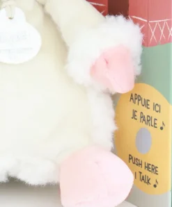 Doudou et Compagnie Peluche mouton - 17 cm - DOUDOU de la ferme avec boite sonore><noscript><img width=