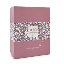 Doudou et Compagnie Peluche musicale LAPIN ROSE - BOH'AIME -><noscript><img width=