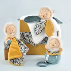 Doudou et Compagnie Peluche musicale Lion - BOH'AIME -><noscript><img width=