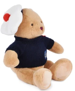 Doudou et Compagnie Peluche Ours Marin avec pull over - 28 cm> Peluches|Peluche Adulte
