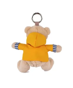 Doudou et Compagnie Peluche porte-clé Ours Marin avec ciret jaune - 15 cm><noscript><img width=