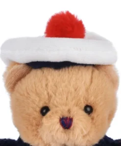 Doudou et Compagnie Peluche porte-cle Ours Marin avec pull over - 15 cm><noscript><img width=
