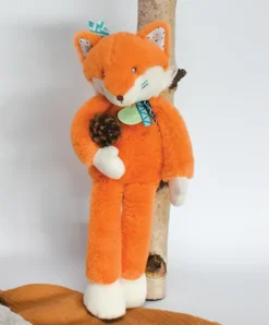 Doudou et Compagnie Peluche Renard roux Tiwipi - 30 cm> Peluches Géantes|Peluches