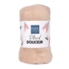 Doudou et Compagnie Plaid douceur 70*100cm - Beige> Les Plaids