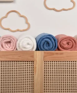 Doudou et Compagnie Plaid douceur 70*100cm - Blanc> Les Plaids