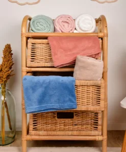 Doudou et Compagnie Plaid douceur 70*100cm - Bleu><noscript><img width=