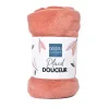 Doudou et Compagnie Plaid douceur 70*100cm - Terracotta> Les Plaids