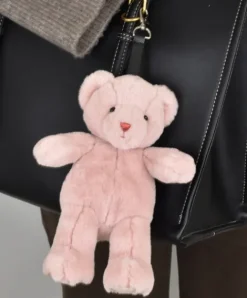 Doudou et Compagnie porte clé - Bijou de sac Ours peluche - 20 cm - Rose clair> Porte-Clé