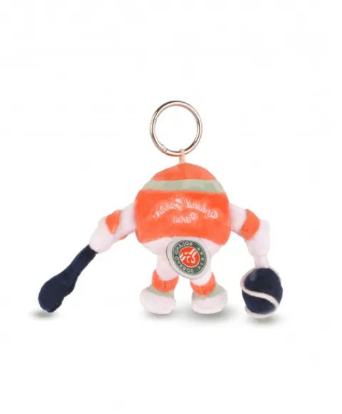 Doudou et Compagnie Porte-clés peluche Roland-Garros – Madame Balle –12 cm> Porte-Clé