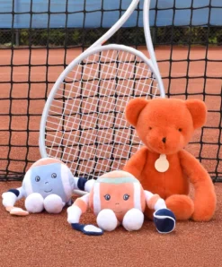 Doudou et Compagnie Porte-clés peluche Roland-Garros – Madame Balle –12 cm><noscript><img width=