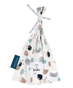 Doudou et Compagnie Sac à Doudou en coton à motifs - Modèle aléatoire> Sac À Doudou
