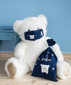 Doudou et Compagnie Sac à Doudou en coton Fun - Modèle aléatoire><noscript><img width=