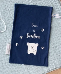 Doudou et Compagnie Sac à Doudou en coton Fun - Modèle aléatoire><noscript><img width=