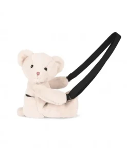 Doudou et Compagnie Sac bandouliere - Ours en peluche beige - 30 cm> Peluches|Les Ours En Peluche