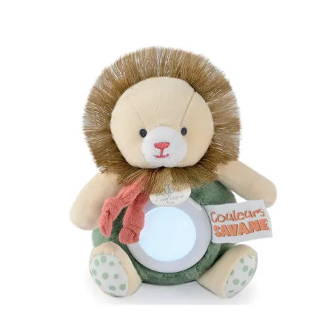 Doudou et Compagnie Veilleuse bébé Lion -15 cm> Veilleuses