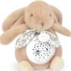 Doudou et Compagnie Veilleuse Lapin Musicale Projection mur et chansons Douces - Beige> Veilleuses