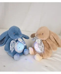 Doudou et Compagnie Veilleuse Lapin Musicale Projection mur et chansons Douces - Beige><noscript><img width=